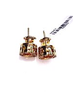 Orecchini Stocco Gioielli Donna in Oro giallo Quarzo OQZ1 - OQZ1